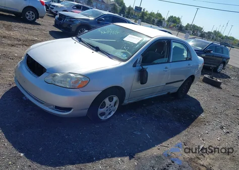 2006 Toyota Corolla Ce from USA, damaged, VIN JTDBR32E160071418